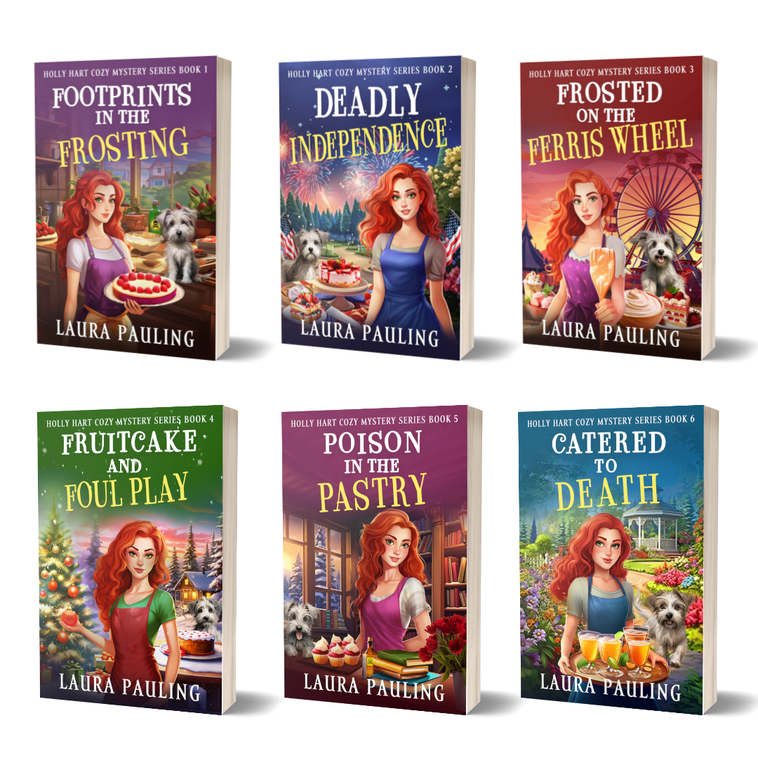 Holly Hart Cozy Mysteries Books 1-6 (PAPERBACK STACK)