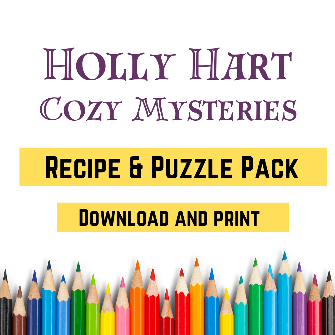 Holly Hart Cozy Mysteries Recipe & Puzzle Pack